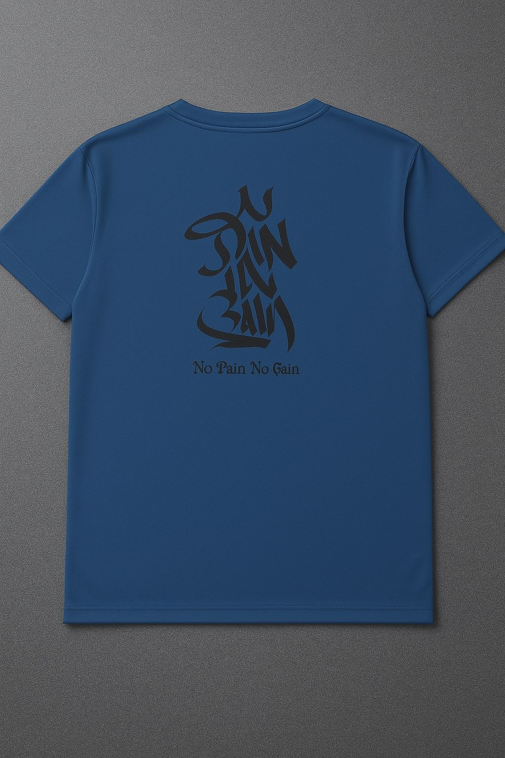 Schwarzes T-Shirt mit Halbgesicht- und Totenkopf-Design – in mehreren Farben erhältlich