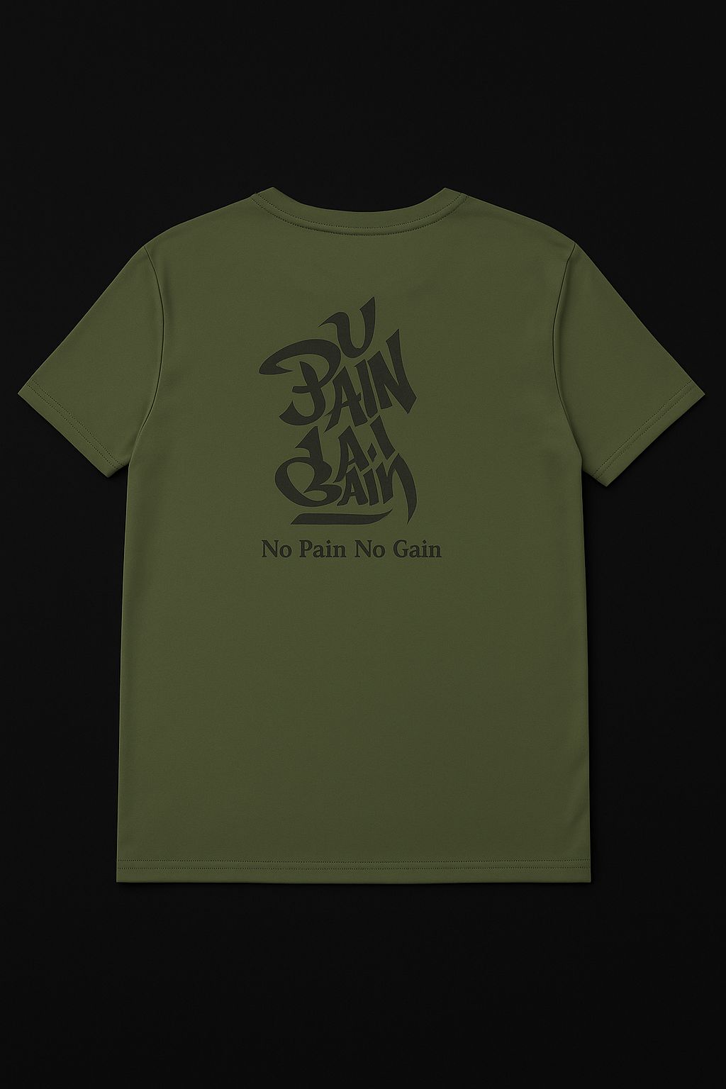 Schwarzes T-Shirt mit Halbgesicht- und Totenkopf-Design – in mehreren Farben erhältlich